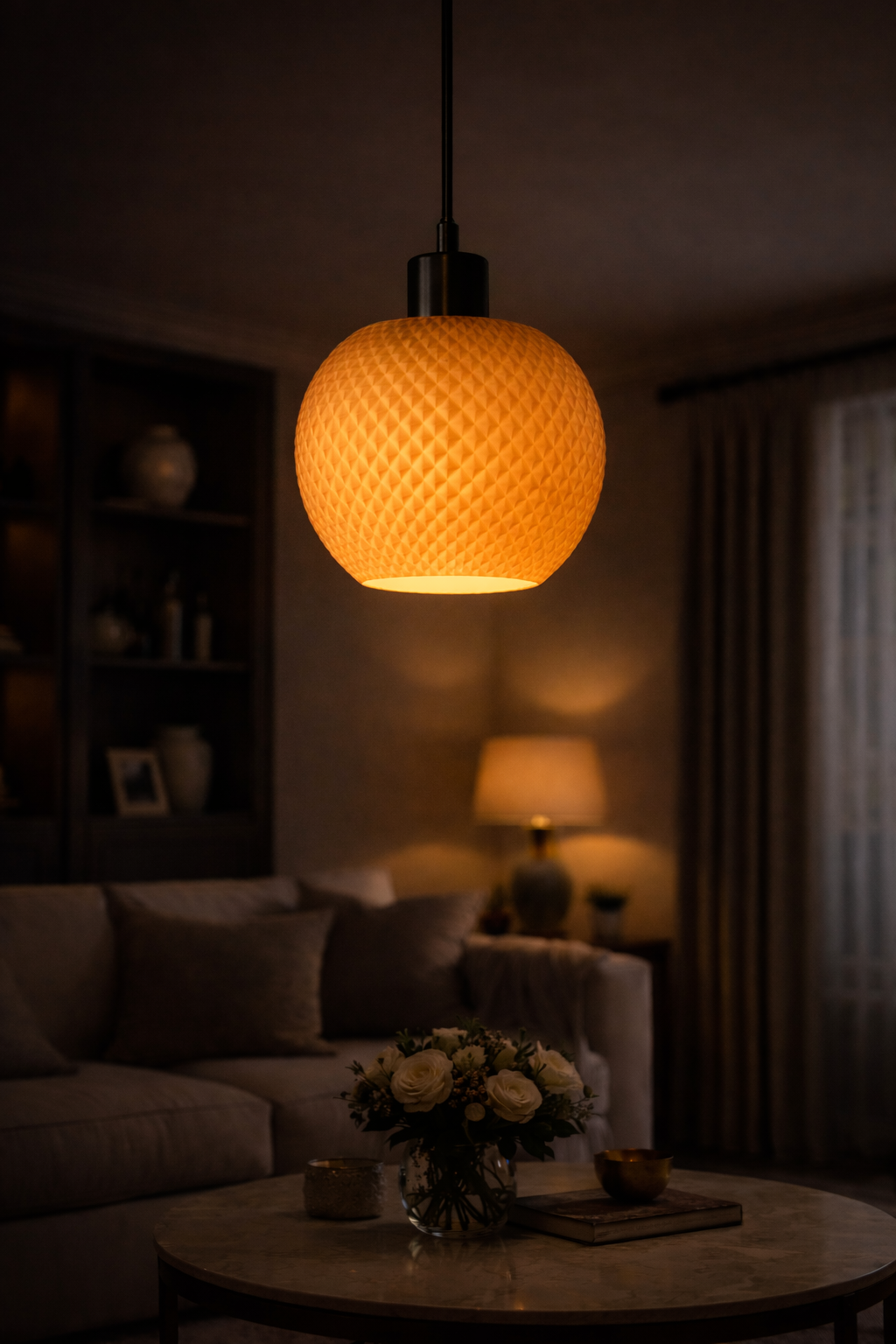 Lumea Ceiling Pendant - Minimal Γεωμετρικό Φωτιστικό Οροφής (Δυνατότητα Custom Χρωμάτων)