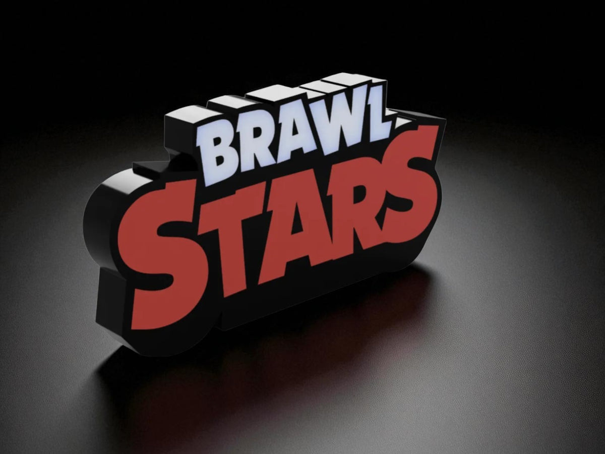 Brawl Stars Lightbox – Fan Art Gamer Room Decor