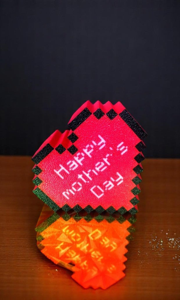 Illuminate Your Love: 3D Printed "Happy Mother's Day" USB Lamp