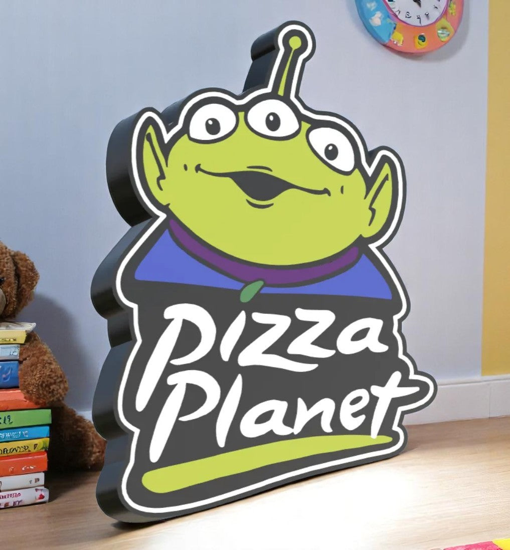 Pizza Planet Alien Lamp from Toy Story