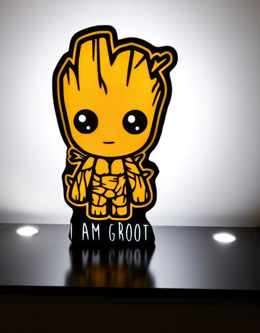 Baby Groot LED Night Light - Guardians of the Galaxy Lamp