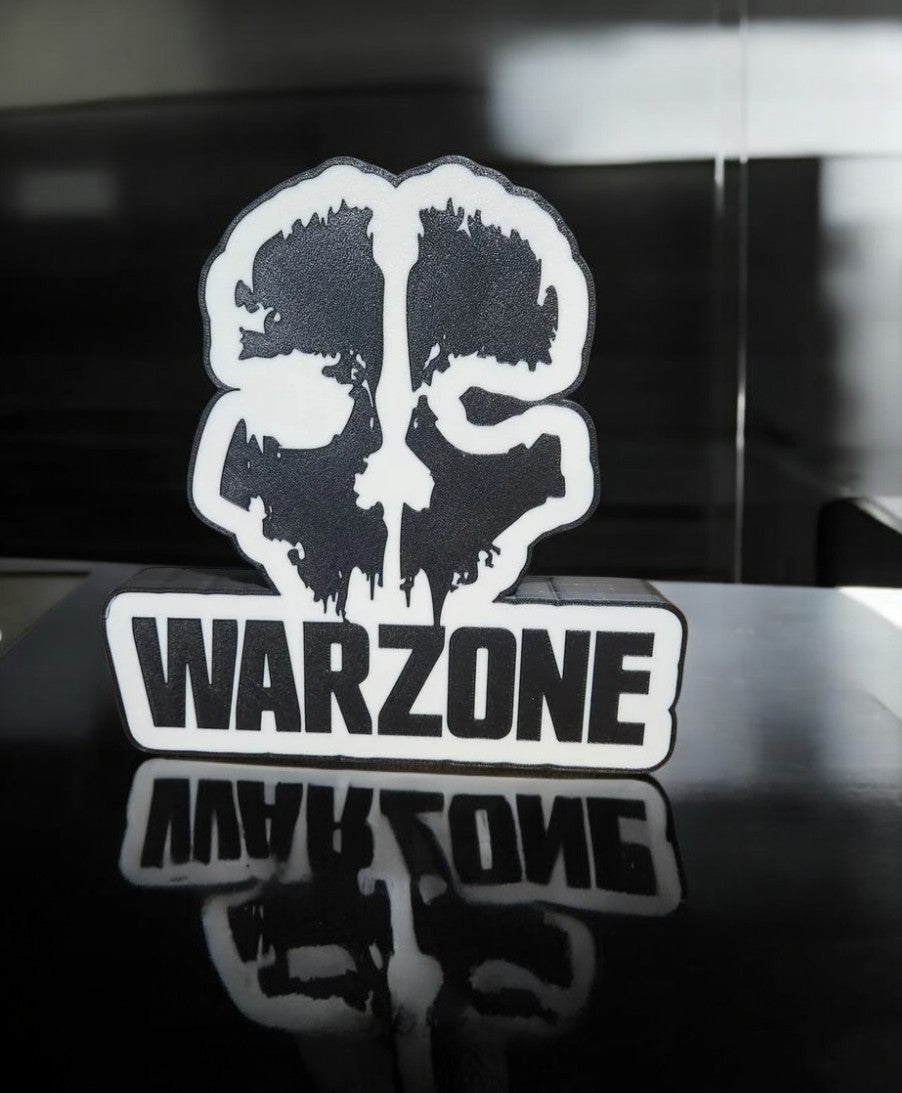 Call of Duty: Warzone - Φωτιζόμενη Κρανίο Εκτυπωμένη Λάμπα