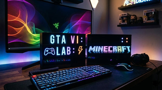 Custom Gaming Lightboxes Creation Lab GTA Minecraft.
