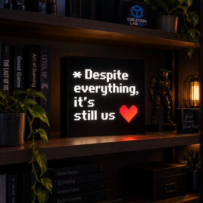Custom Επιτραπέζιο Lightbox  – Το Δικό σου Σχέδιο | Personalized Custom LED Lightbox