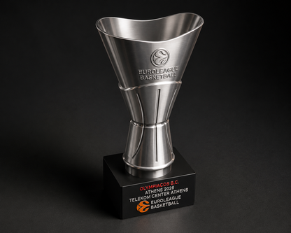 Olympiacos 2026 EuroLeague Championship Trophy Replica