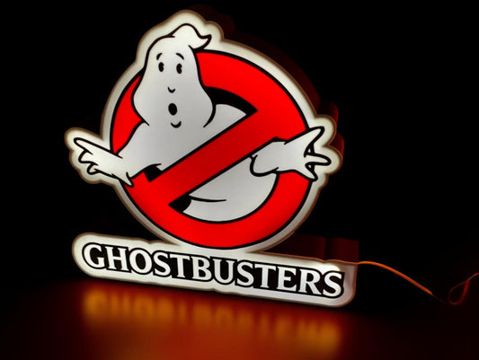 Φωτιστικό Ghostbusters –  Fan Art Διακοσμητικό με Φως & Retro Διάθεση
