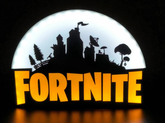 Φωτιζόμενο  Lightbox Fortnite – Fan Art για Αληθινούς Gamers