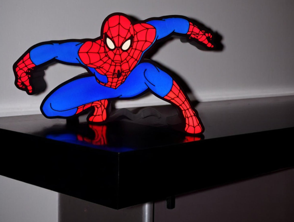 Αράχνη Φωτός -  Λάμπα Spiderman  - Μια Υπερηρωική Προσθήκη στον Χώρο σας