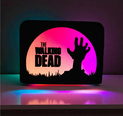 Φωτιζόμενο Lightbox “The Walking Dead” – Fan Art 