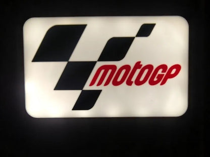 MotoGP Fan Art Lightbox – 3D Printed USB-Powered Racing Wall Lamp