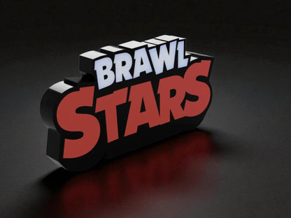 Brawl Stars Lightbox – Fan Art Gamer Room Decor