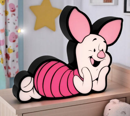 3D Piglet LED Decorative Lamp - USB Night Light from Winnie the Pooh