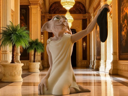 Dobby the Elf – Fan Art  Figurine | Hand-Painted 3D Printed Tribute | Wizard Decor Collectible