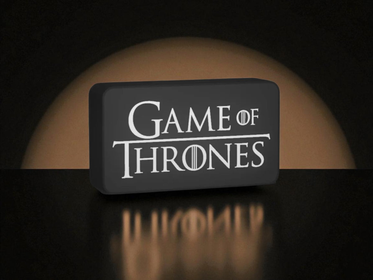 Game of Thrones Lightbox – Fan Art Display for Collectors