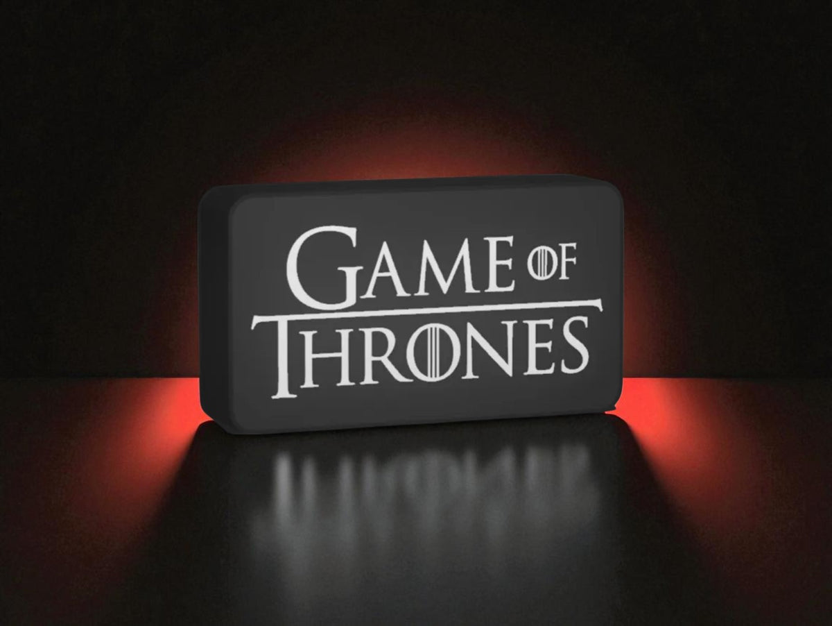 Game of Thrones Lightbox – Fan Art Display for Collectors