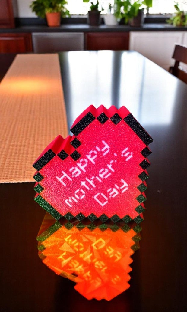Illuminate Your Love: 3D Printed "Happy Mother's Day" USB Lamp