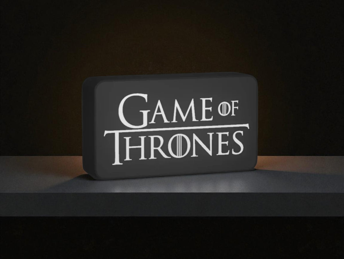 Game of Thrones Lightbox – Fan Art Display for Collectors