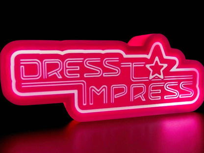 Dress to Impress – Φωτιζόμενο Lightbox (Fan Art)