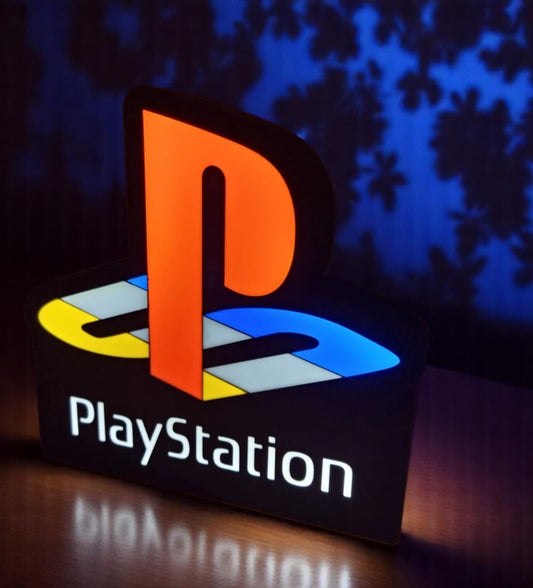Φωτιστικό Lightbox "PlayStation" 3D Printed – Κλασικό Gaming Logo