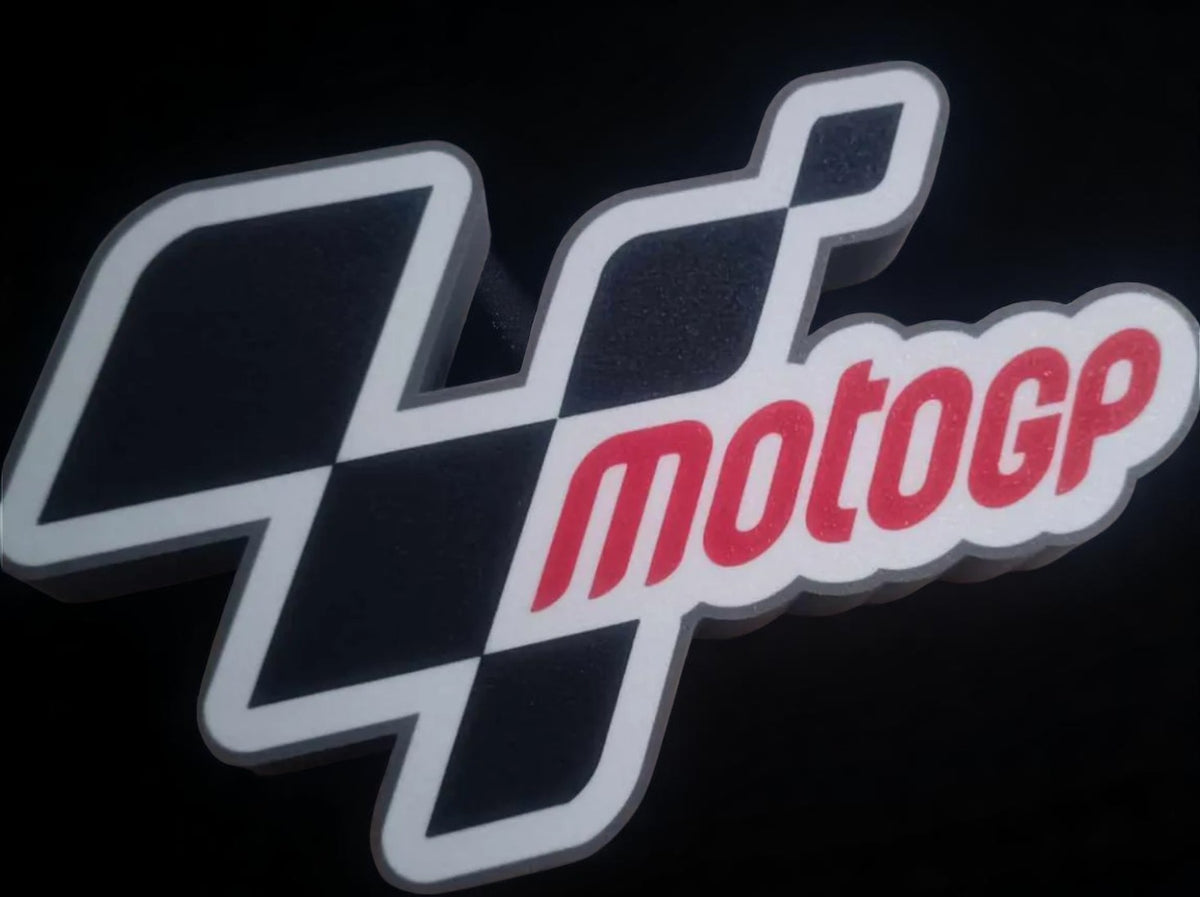 MotoGP Fan Art – Φωτιζόμενο Διακοσμητικό για Φίλους των Αγώνων
