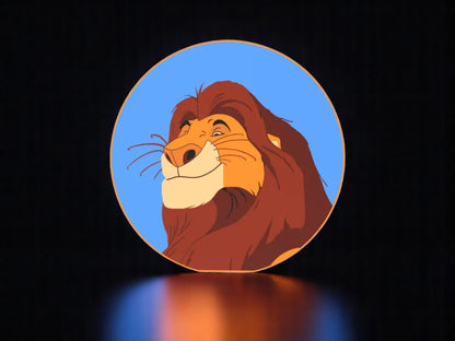 The King of the Jungle-3D Printed Lightbox