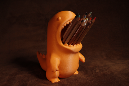Dinosaur-Shaped Pencil holder