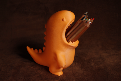 Dinosaur-Shaped Pencil holder