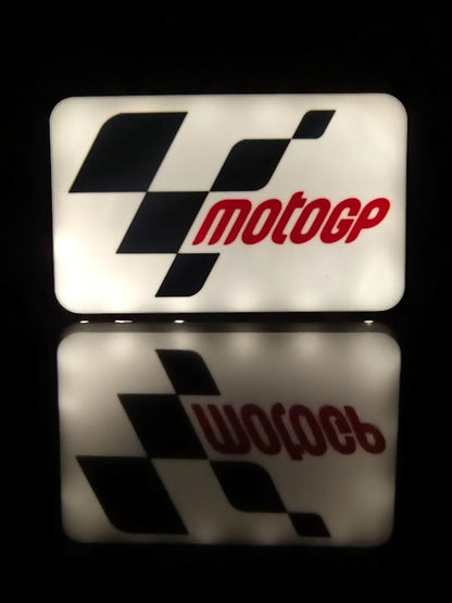 MotoGP Fan Art Lightbox – 3D Printed USB-Powered Racing Wall Lamp