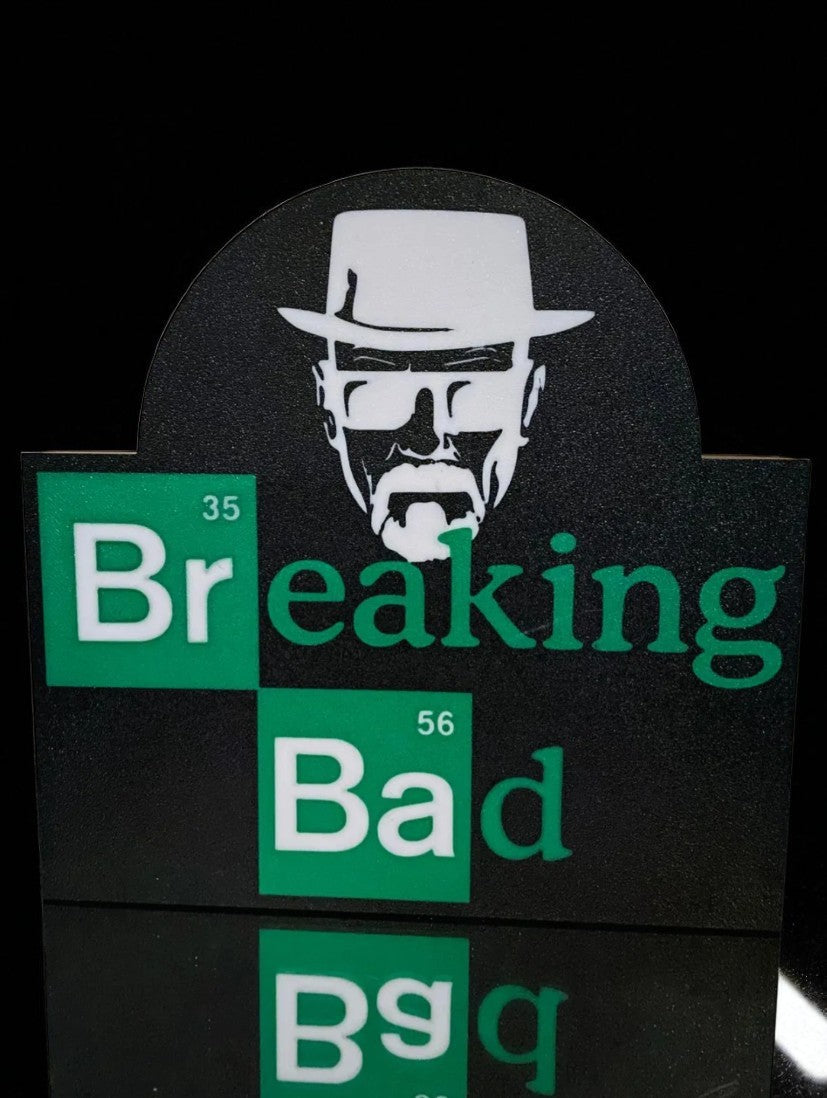 Φωτιζόμενο  Lightbox “Breaking Bad” – Fan Art Διακόσμηση με Χημική Ακρίβεια