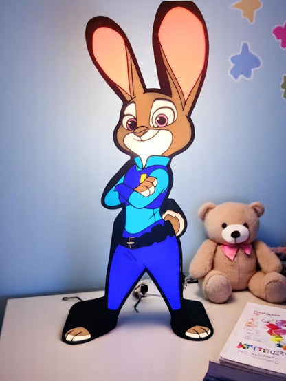 Zootopia 3D Printed Lamp - Light Up Your Room with Your Favorite Heroine!