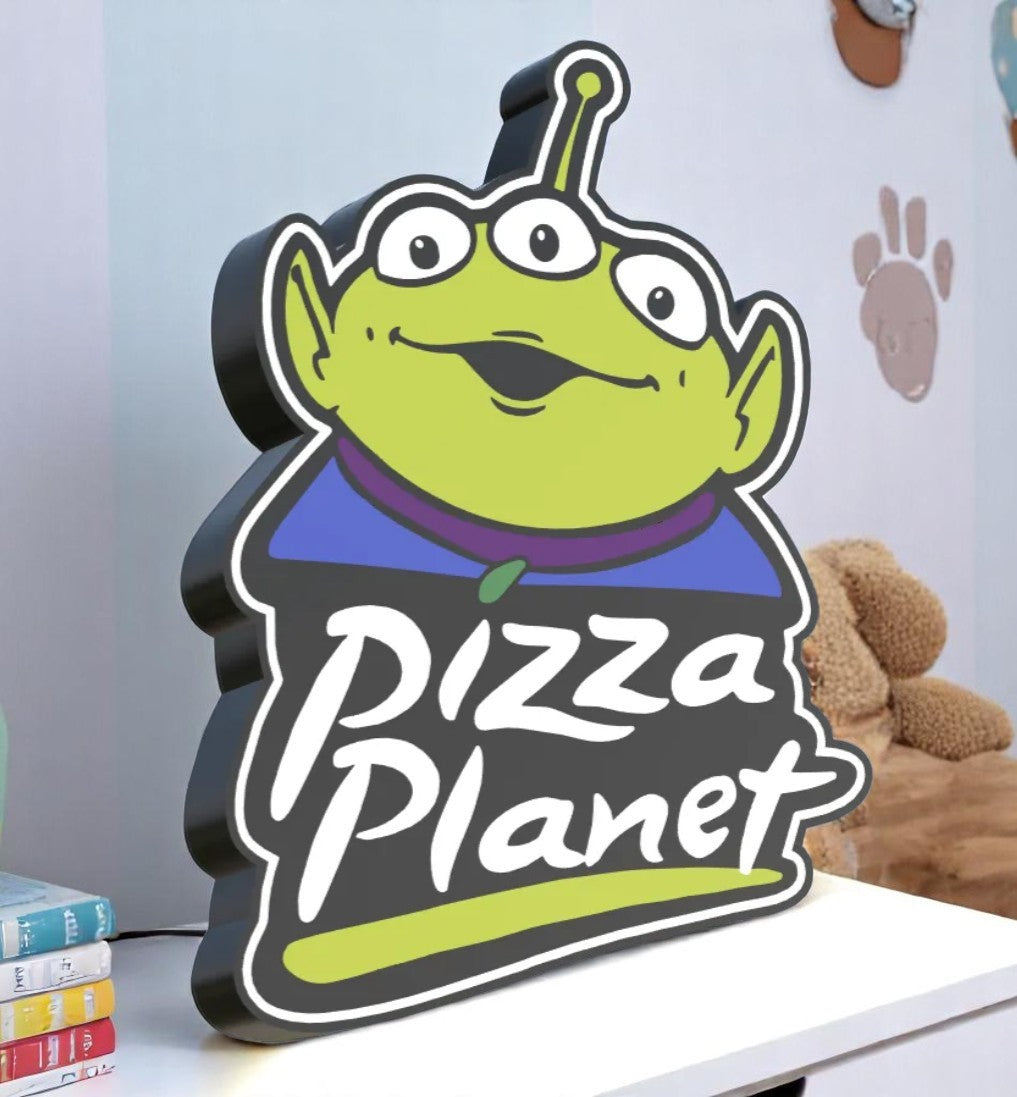 Pizza Planet Alien Lamp from Toy Story