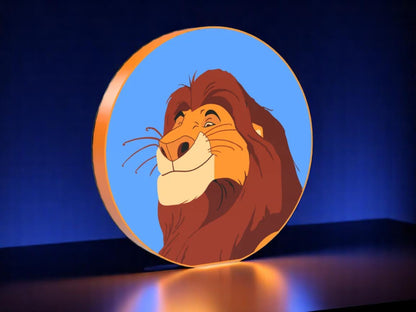 The King of the Jungle-3D Printed Lightbox