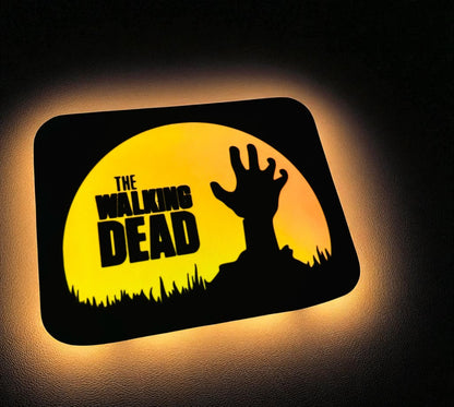 Φωτιζόμενο Lightbox “The Walking Dead” – Fan Art 