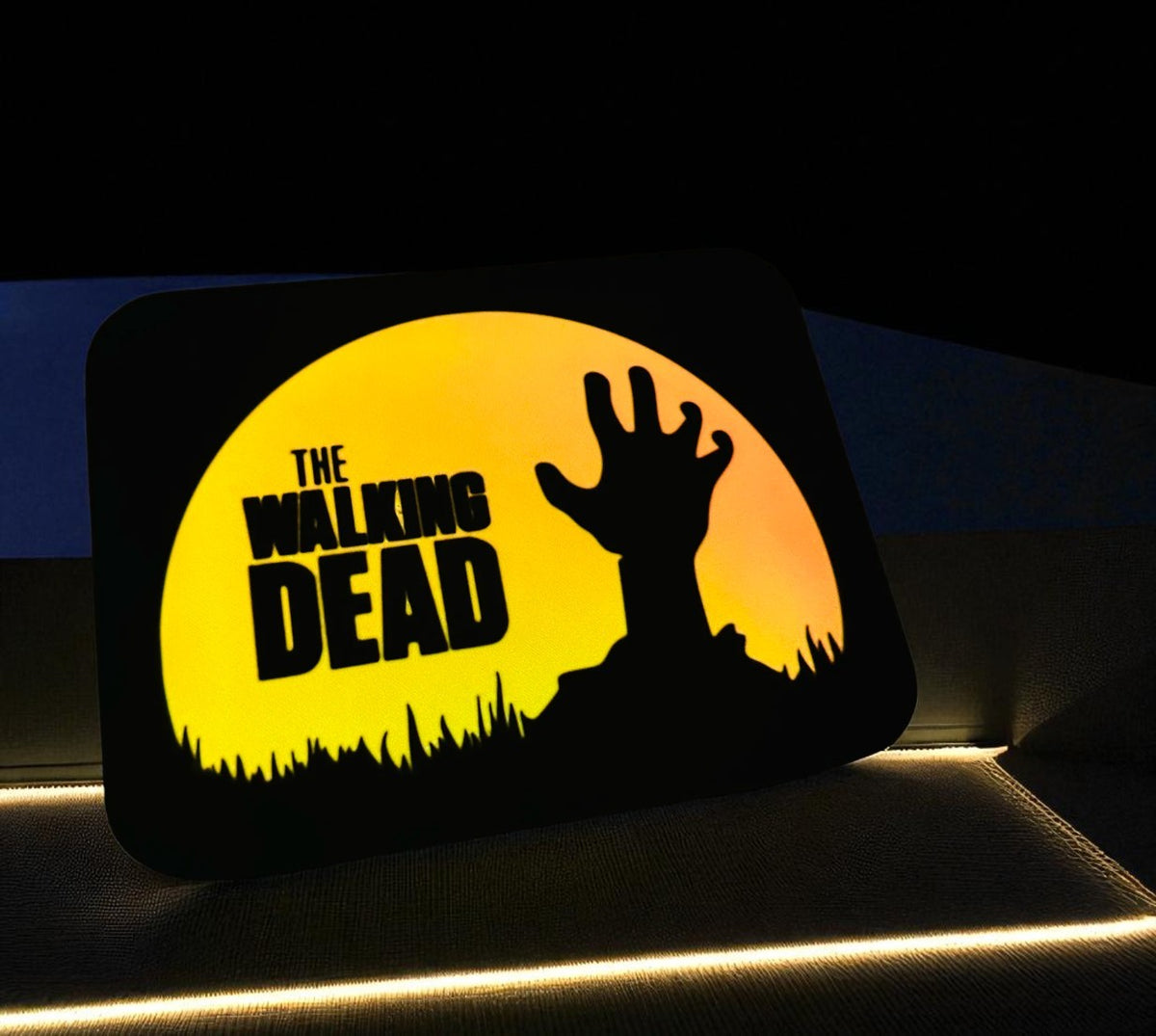 Φωτιζόμενο Lightbox “The Walking Dead” – Fan Art 