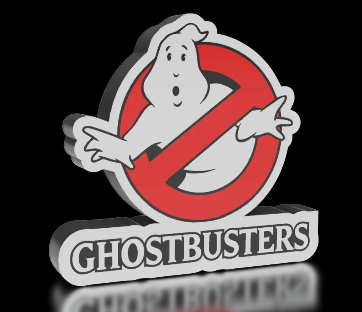 Φωτιστικό Ghostbusters –  Fan Art Διακοσμητικό με Φως & Retro Διάθεση