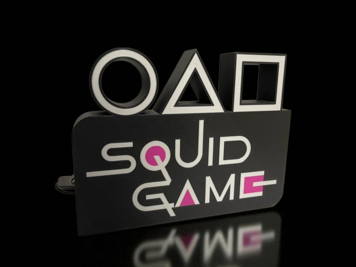Φωτιζόμενο  Lightbox “Squid Game” – Pop Culture Fan Art Διακόσμηση