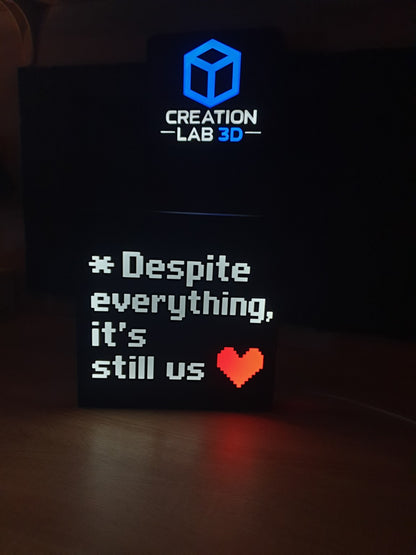 Custom Επιτραπέζιο Lightbox  – Το Δικό σου Σχέδιο | Personalized Custom LED Lightbox