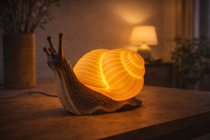 Glow Snail - Φωτιστικό Σαλιγκάρι με Ατμοσφαιρικό Φωτισμό | Ιδανικό για Παιδικό Δωμάτιο