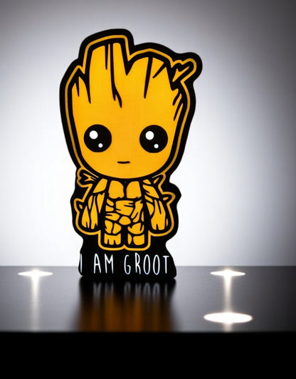 Baby Groot LED Night Light - Guardians of the Galaxy Lamp