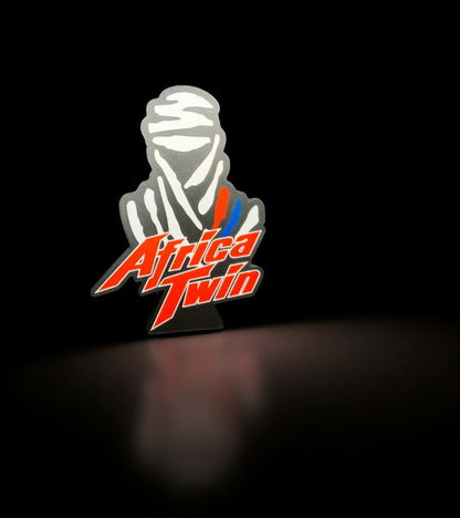 Φωτιζόμενο Διακοσμητικό Lightbox "Africa Twin Rider" –  Fan Art