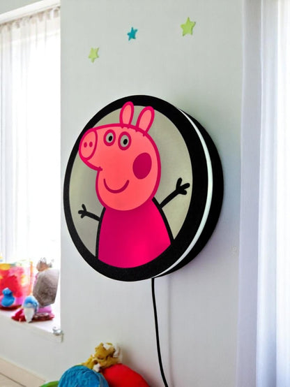 Peppa Pig Wall Lamp with USB Cable