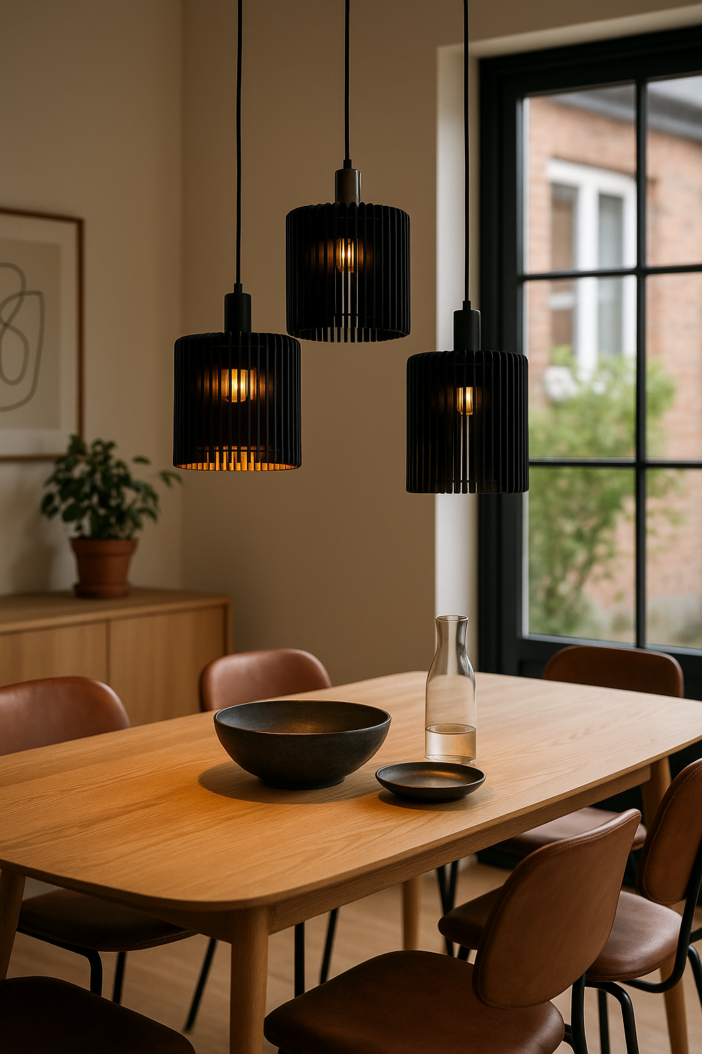 Trio Modern Cylindric - Σετ 3 Μοντέρνων Κυλινδρικών Φωτιστικών & Custom Χρώματα