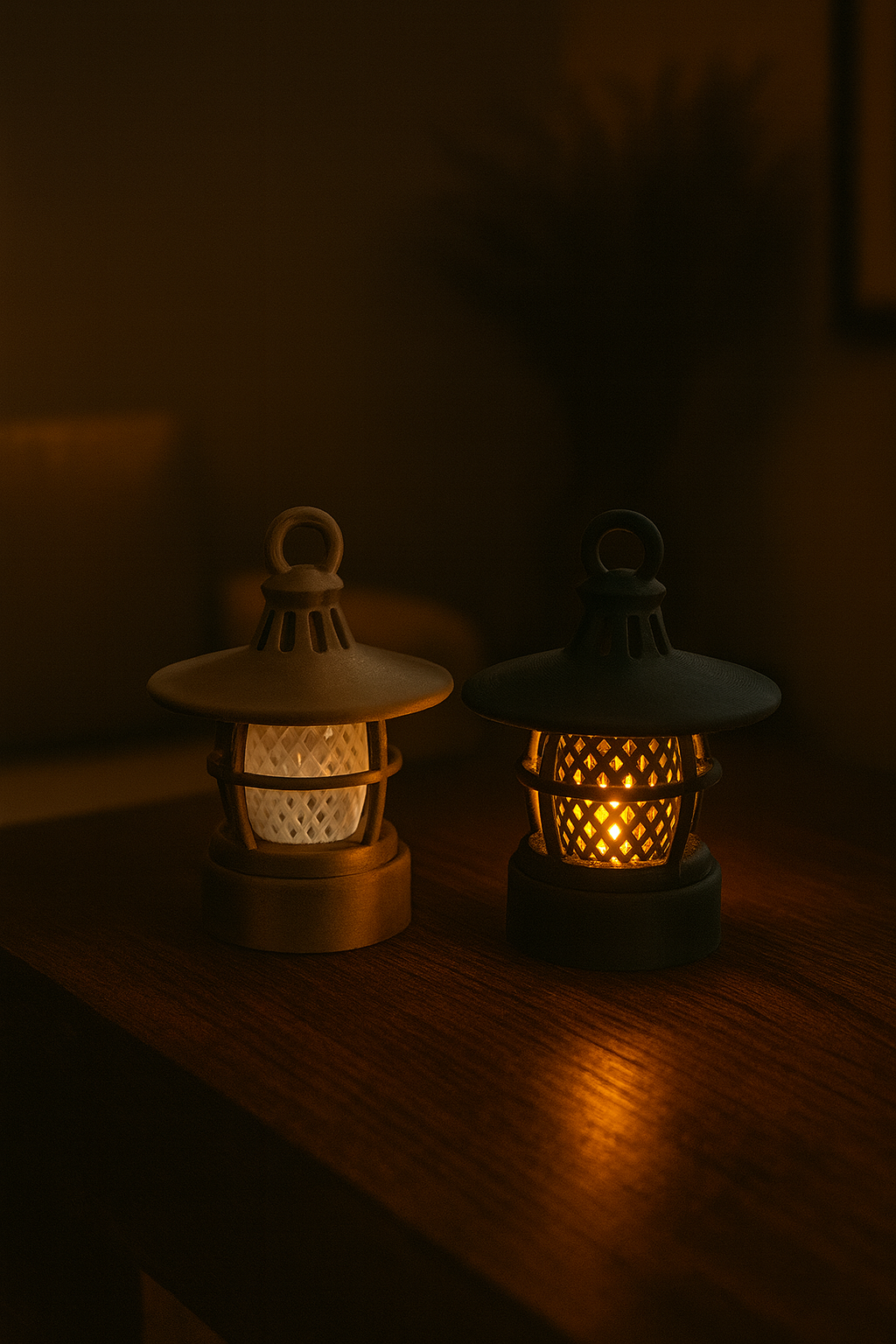 Vintage Oil Lantern Candle Holder Set – Retro Industrial Night Light | Victorian Style Hanging Lamp Decor