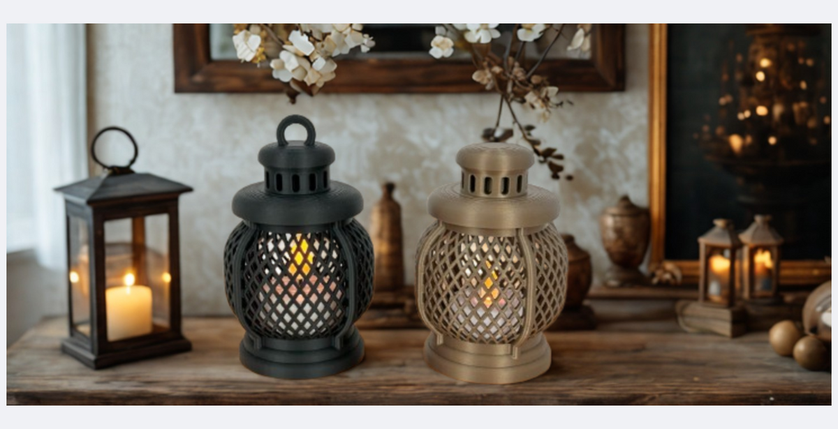Vintage Glow Lantern Set  / Lantern Duo