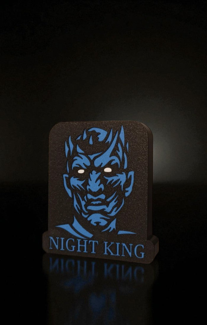 Night King Lightbox – The Frozen Gaze of the North (Fan Art)