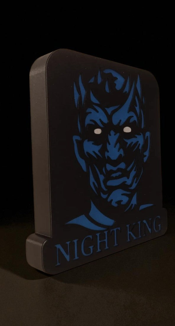 Night King Lightbox – The Frozen Gaze of the North (Fan Art)