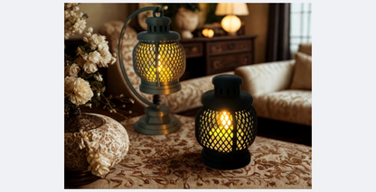Vintage Glow Lantern Set  / Lantern Duo