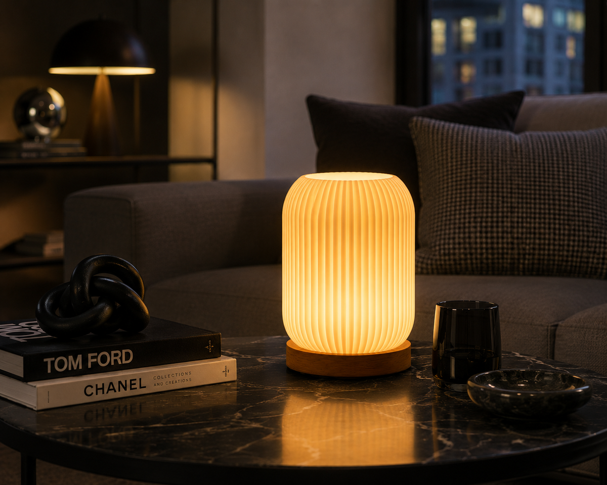Elaris Lamp – Minimal Φωτιστικό Ατμόσφαιρας | Modern Ambient Table Lamp
