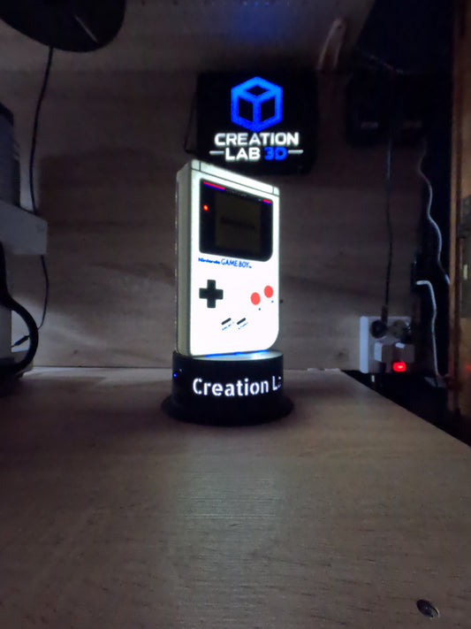 Game Boy LED Lightbox - Φωτιζόμενη "Κονσόλα" των 90s | Retro Gaming Διακόσμηση & Δώρο για Gamers