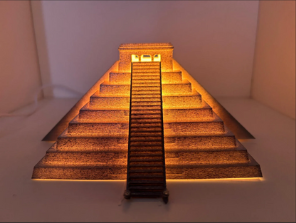 Stunning "Pyramid of Light" Lamp